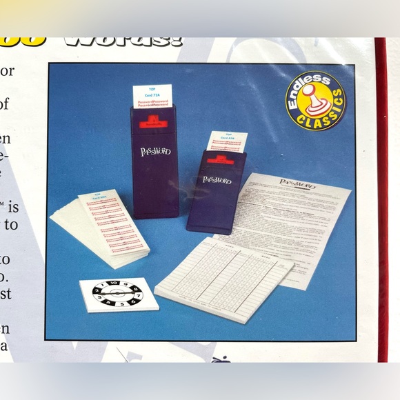 NIB Password Fourth Edition - The Classic Word Association Game - Endless Games - Picture 6 of 9